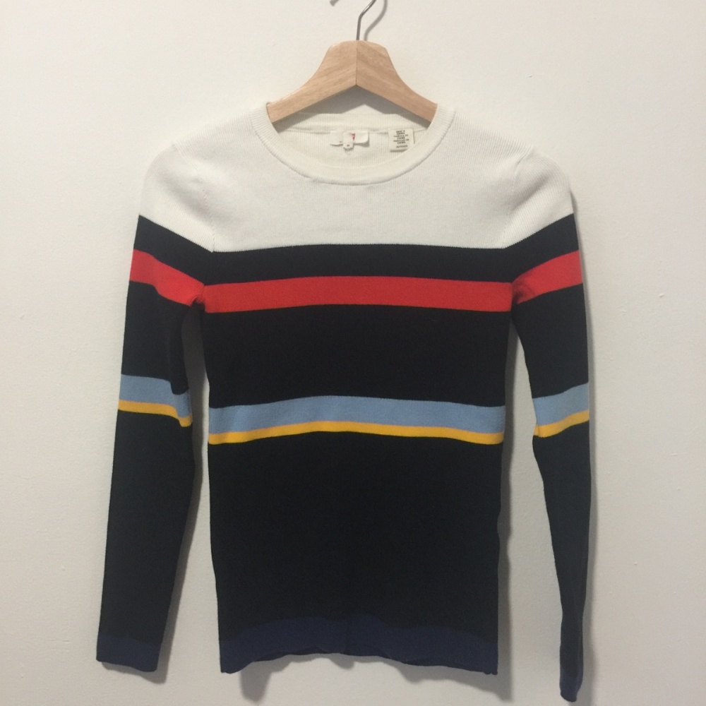 Levis color block knit